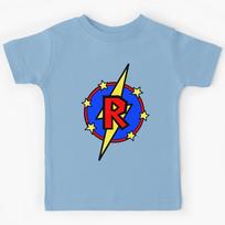 Super Letter R - Superhero Kids T-Shirt 130