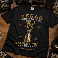 Comfort Colors® Vegas Golden Knights Stanley Cup 2026 Hockey Tee L