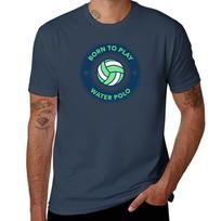 Born To Play Water Polo Tshirt Sports Basic Short Sleeve Tshirt S