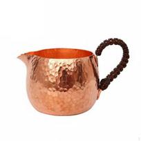 Copper Fairness Cup Side Handle Tea Pitcher Retro Style Chinese