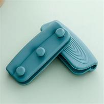 Heat Resistant Silicone Pot Handle Covers -Hot Pot Ear Grips for Kitchen one size raudona