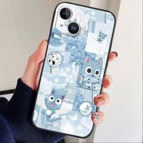 ANIME I-FAIRY TAIL Phone Case For iPhone17,16,15,14,13,12 Plus,Max Soft Silicone Black Cover iPhone14Pro