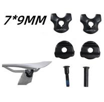 Dviračio balnelio bėgelių adapteris 7x9/7x7mm Balnelio spaustuvo adapteris Anglies pluošto balnelio bėgelių adapteris 7x9/7x7mm bėgeliams Plieniniai Anglies pluošto balneliai