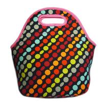 Neoprene Portable Lunch Bag Thermal Insulated Bento Box Tote Cooler Pouch Dinner Container Picnic Kid School Food Storage Bags 30 30 16CM