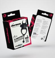 Crushious Daemon - Anillo Vibrador - Negro