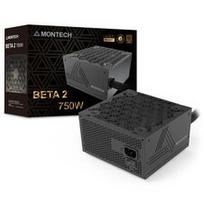 Montech BETA 2 80 PLUS Bronze Power Supply, ATX 3.1 – 750 Watt, black