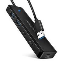 AXAGON HUE-C2A 2x USB3.2 Gen 1 + 2x USB-C 5Gbps Travel hub