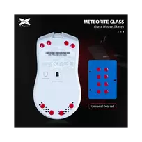 X-Raypad Meteorite | Red, x8, Universal Glass Dots
