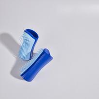Tangle Teezer Pet Teezer Small De Shedding Sky Blue FREE