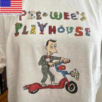 Pee Wee Herman play house white shirt reprint unisex AN70974 M