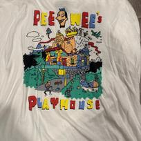 Pee Wee Herman Playhouse Short Sleeve White S-5XL Unisex Shirt SN113 L