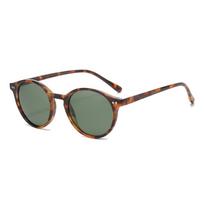 Leopard Print Unisex Sunnies TR Retro HD Sunglasses Catwalk Full Frame Sunglasses  Women Style 2