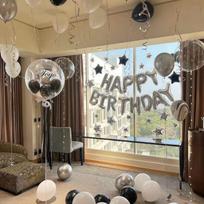 Youjia Liangpin Happy Birthday Balloon Birthday Scene Decoration English Letter Foil Balloon Birthday Decoration Props