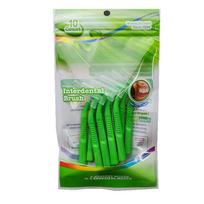 L formos minkštų šerelių tarpdančių ortodontinis šepetėlis tarpams tarp dantų ir protiniams dantims 10PCS