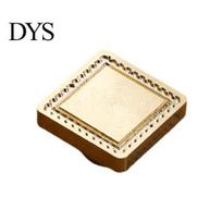 Custom Stamp Head Minimalist Frame Wax Seal Head, Solid Brass Engraved Sealing Retro Replacement Heads for Envelope Gift Packaging Journal Card B