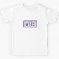 Pixar pixel plate Kids T-Shirt 160