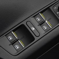 7 vnt. Volkswagen VW Tiguan MK2 2017 - ABS chromuoti langų pakėlimo mygtukų jungiklių rankenėlių apdailos priedai 7pc
