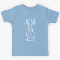 80s Formula 1 Car Kids T-Shirt 100