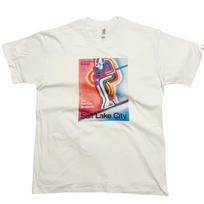 Salt Lake City Ski T-Shirt Vintage Travel Poster Art Print XL