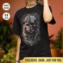 Hel Norse Goddess T-Shirt Viking Underworld Queen Tee, Nordic Mythology Shirt, Nordic Mythology Gift for Pagan & Viking Fans, Pagan Goddess 2XL