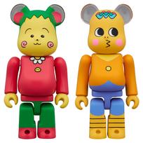 Medicom Toy BERBRICK Bearbrick Koji Jiro 2PCS SET Each height approximately 70mm Non-scale Painted finished product figure