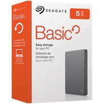 Seagate external drive basic (2.5 , 5tb, usb 3.0)