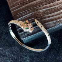 New Lingbaozi Bracelet, Luxurious, High-end and Exquisite Open Bracelet Bracelet one size(17-20cm)