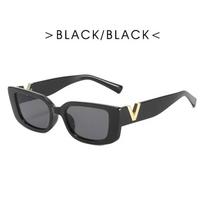 Rereo Cat Eye Sunglasses Women Luxury Rectangle Jelly Glasses With Metal Hinges UV400 Fashion Sun Glasses