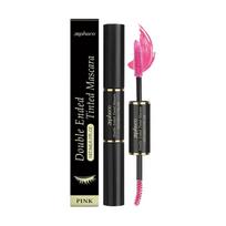 Double-ended mascara, long-lasting makeup, not easy to smudge, gentle and natural, brightening eye mascara 1