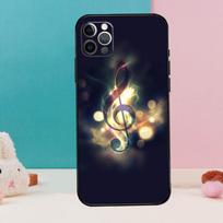 Muzikos natos simbolis Fortepijonas Telefono dėklas iPhone 17 Air 16 15 14 12 11 13 Pro Max 12 13 mini 15 16 Plus 16e Dangtelis Coque iPhone 11 blue
