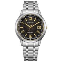 EXCEED Watch Solar HINODE COLLECTION Titanium Business Waterproof Date Black Gold Radio Solar [CITIZEN] CB1144-60E (Limited Edition/Eco-Drive