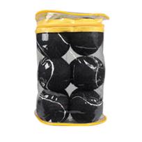 REGAIL EXP12 Bagged Training Tennis Balls - Practice and Pressure Tennis Balls juoda