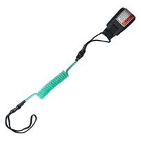 TPU Inflatable Surfboard With Safety Wrist Strap And Traction-Rope For Water Sports žalia