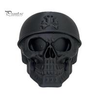 Square Trailer Screw Cover Pirate Skull Hitch Cover, 3D Carved Tow Ball for SUV Motorcycle Cap Pickup, Dust Proof Protective Towing Ball, Heavy-duty juoda