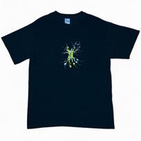 2009 Calgary Ignite Emerging Artists Festival Souvenir Black Graphic T-shirt Med M