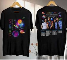 2 sides Coldplay Music Of The Spheres Tour 2025 Shirt Black Unisex S-5XL EM0612 S