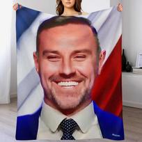 The Boydy Throw Blanket Luxurious Soft Blanket Holiday Gift for Family Size: 75*100cm, Weight: 230 GSM