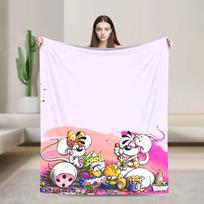 Kalėdinė Diddl pledas Kelionėms Biuras Flanelė Lovatiesės Metimai Laukiui Minkštas Individualios Kokybės Antklodė Dovana 80x120cm(31x47inch)