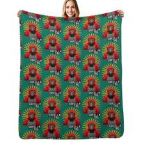 gorilla tag pfp maker Gorilla Tag RED GORILLA Throw Blanket Lightweight Cozy Blanket for Bed Sofa Size: 75*100cm, Weight: 230 GSM