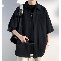 Summer seaside vacation shirt, men's all-match shirt L