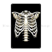 Skeleton Halloween Costume Metal Sign Party Designs Retro Create Club Tin Sign Poster 20X30CM