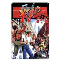 Final Fight Retro Arcade Video Game Metal Poster Tin Sign 20*30cm  -aluminum 20X30CM