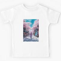 Blossom street walk Kids T-Shirt 130
