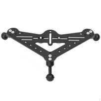Underwater Camera Tray Stable Filming Diving Adjustable Mount Points Black Black
