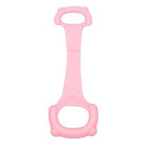 25 Lb Figure 8 Resistance Band High Elasticity Portable Silicone Arm Resistance Band for Home Gym Pink