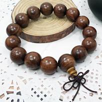 Stall Supply Golden Silk Sandalwood Bracelet Buddha Bead Rosary Bead Men's and Women's Couple Bracelet Jewelry