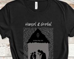 Hansel & Gretel Tee | Grimm Brothers | Fairy Tales | Unisex T-Shirt XL