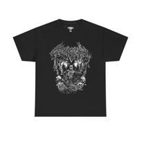 Ken Carson Black Metal Logo Tee: Skulls Opium Y2K Graphic L