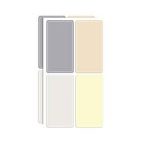 Decoration Sticker Name Tag Sticker Subject Classification Nameplates Name Labels  Clothes F(10Sheet/40pcs)