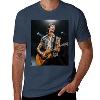 Guitar White Unisexdes Relax Tshirt Classic Graphic Short Sleeve Top S